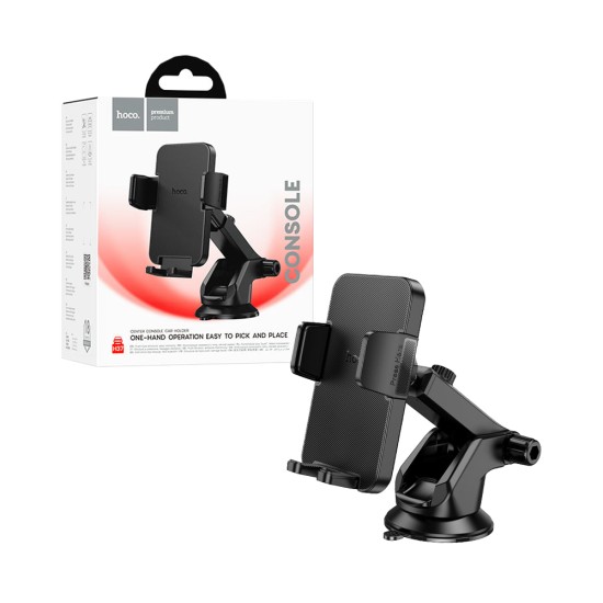 Hoco Car Phone Holder H37 Cheetah for Dashboard Black